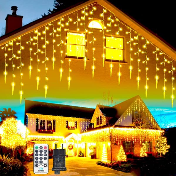 EASTERNSTAR Guirnalda de Luces 10M 400LED - Guirnalda de Luces Blanco Cálido