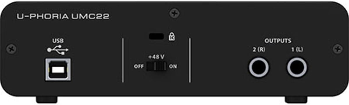 Behringer UMC22 interfaz de audio USB