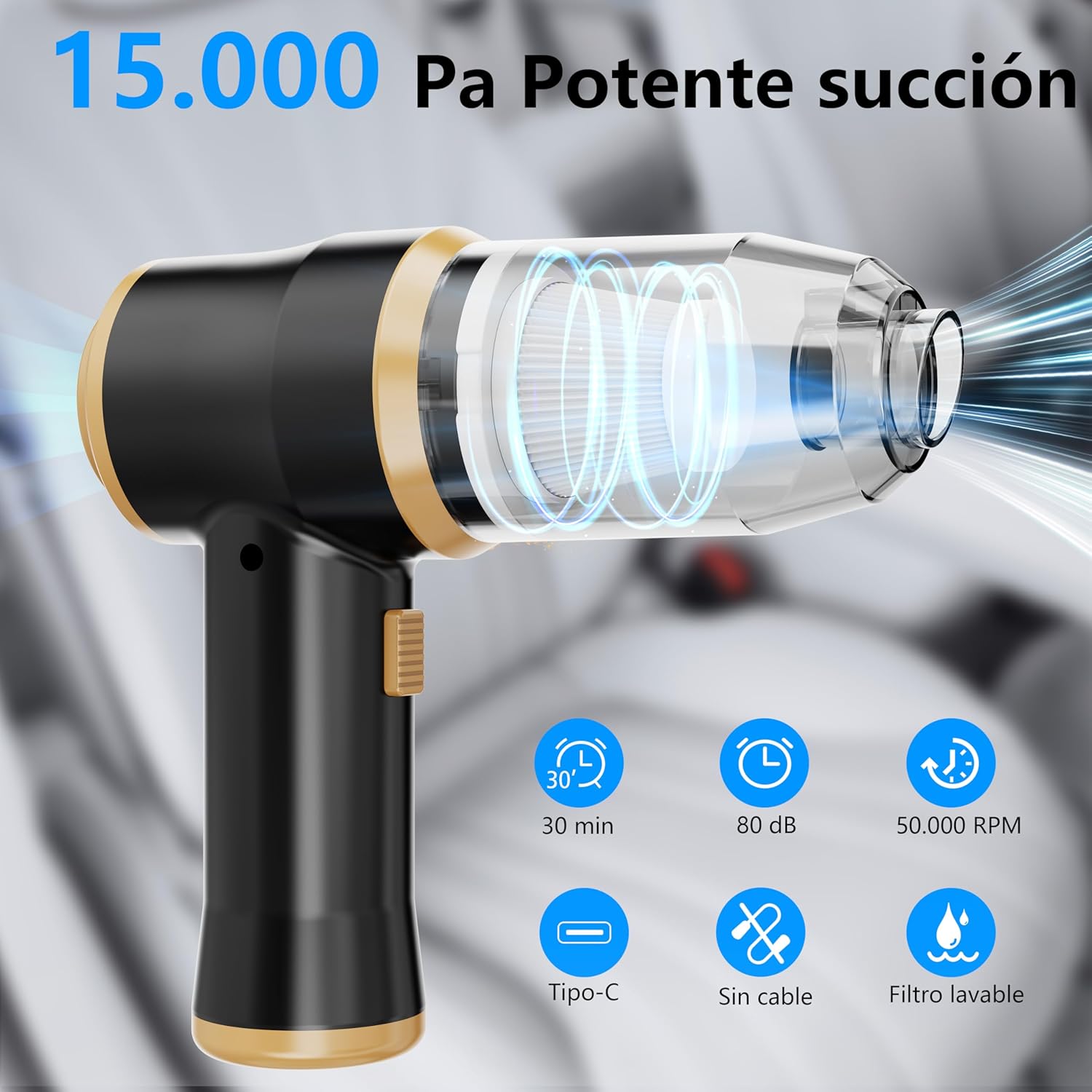 Aspiradora portatil BELIBUY