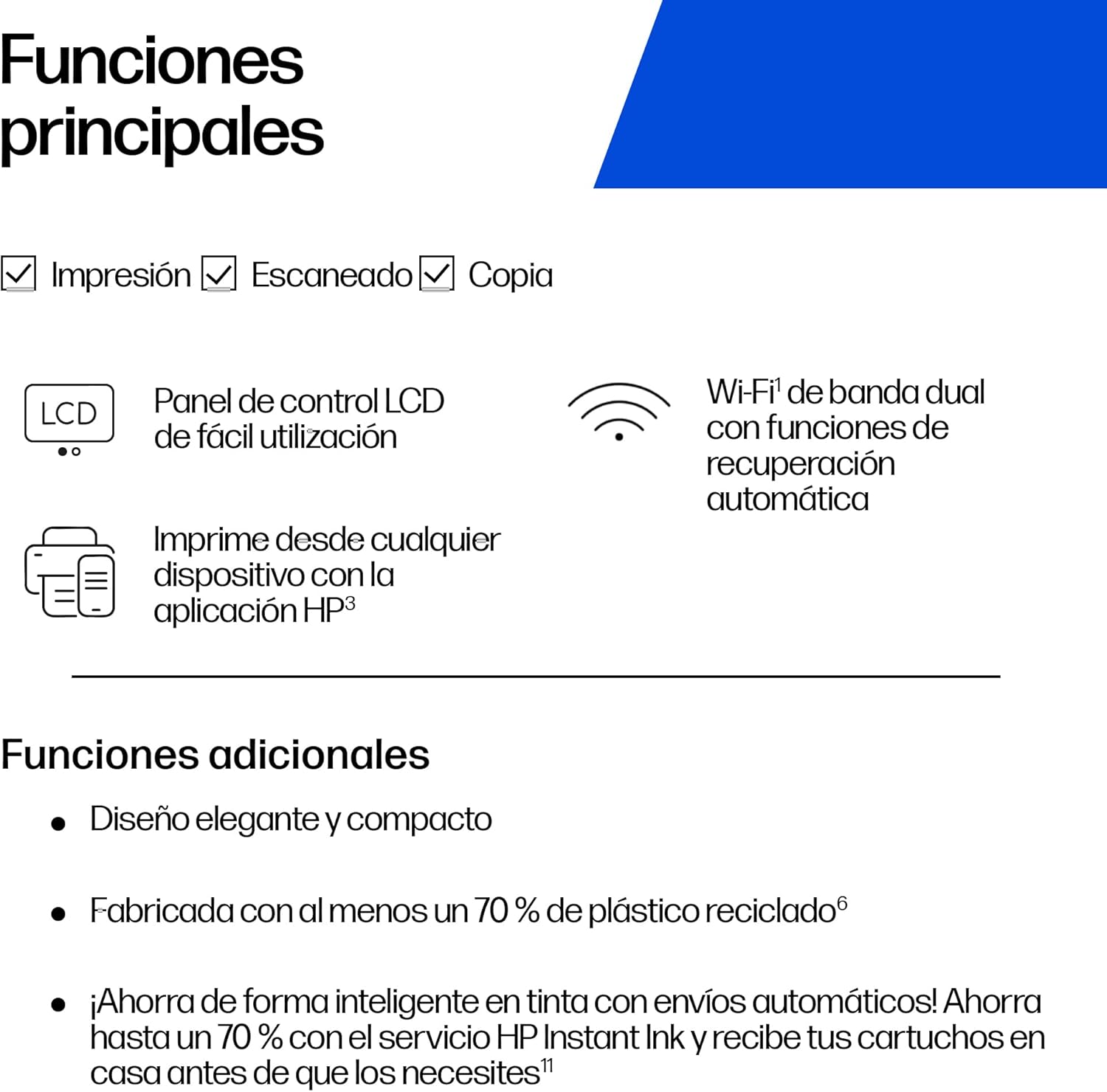 HP DeskJet 2920 en uso