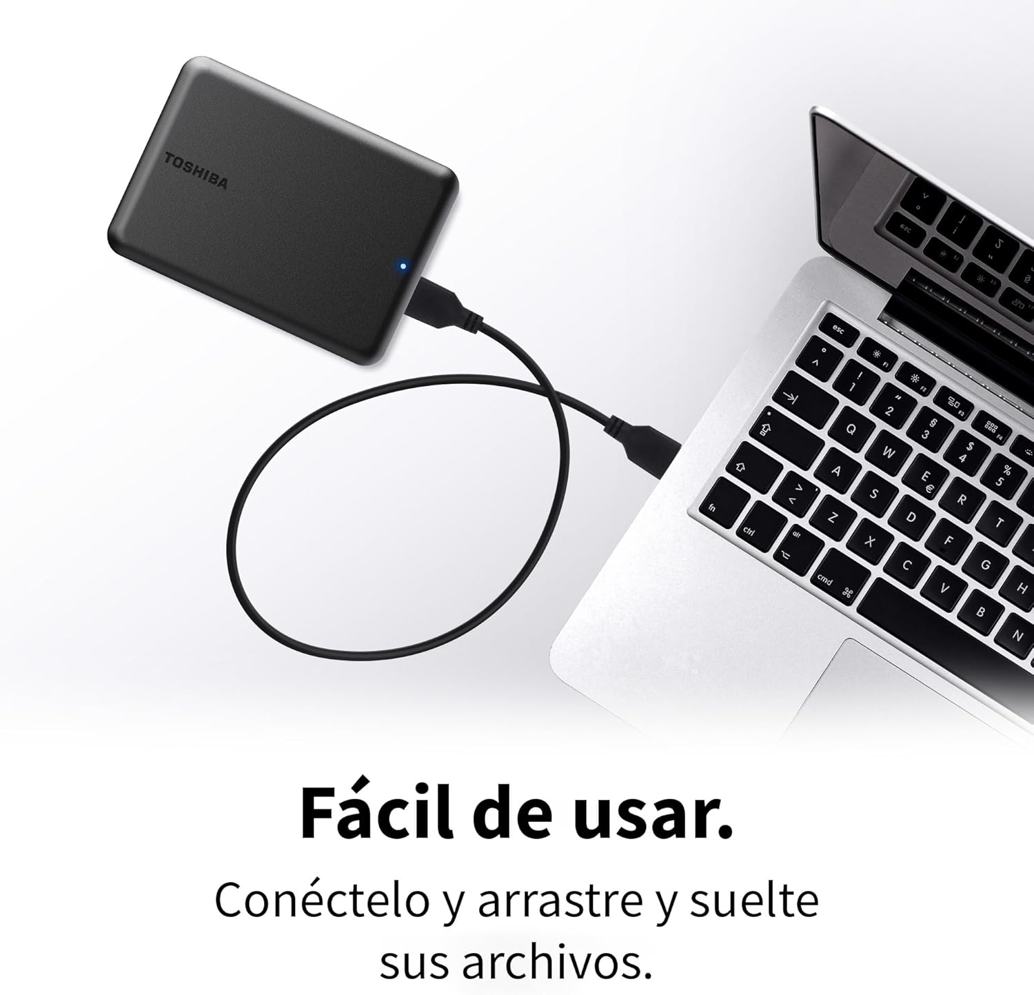 Toshiba Canvio Partner en uso