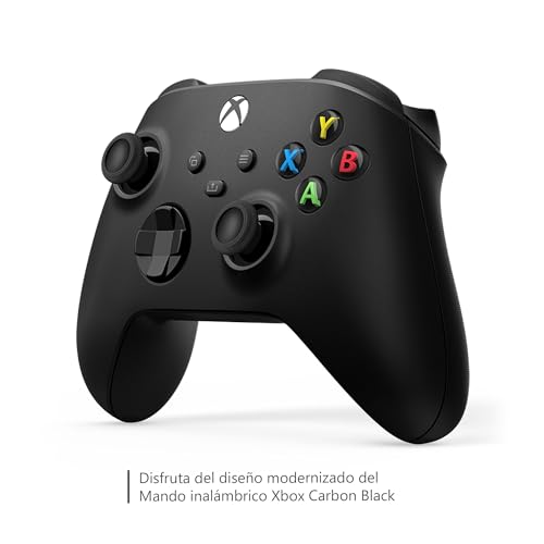 Xbox Wireless Controller Carbon Black Series X|S, One, Windows 10/11, iOS y Android : Amazon.es: Videojuegos