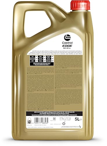 Castrol EDGE 5W-30 LL Aceite de Motor 5L : Amazon.es: Coche y moto