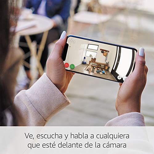 Ring Cámara exterior con batería (Stick Up Cam) | Cámara de vigilancia wifi para tu domicilio sin cables, con vídeo HD, comunicación bidireccional, instalación fácil | 30 días gratis de Ring Home : Amazon.es: Electrónica