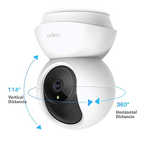 Tapo C200P2 – Cámara IP WiFi 360° Cámara de Vigilancia FHD 1080p,Visión Nocturna, Notificaciones en Tiempo Real, Admite Tarjeta SD,Detección de Movimiento,Control Remoto,Compatible con Alexa : Amazon.es: Bricolaje y herramientas