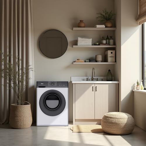Nilson Lavadora 6Kg Carga Frontal Blanco NL6200AI. 1600W, 1200rpm, Motor Inverter, 11 Programas, Función Stop&Go, Tambor Diamante, Clase de Eficiencia Energética A : Amazon.es: Grandes electrodomésticos