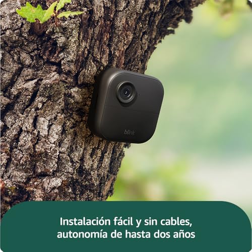 Blink Outdoor 4 | cámara de seguridad inteligente HD sin cables, 2 años de autonomía, detección de movimiento optimizada | sistema de 1 cámara con Sync Module Core incluido : Amazon.es