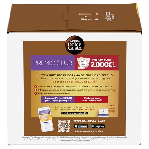 NESCAFÉ Dolce Gusto Café con Leche – Cápsulas de Café, 90 Cápsulas (3 x 30) – Intensidad 7 – Originales para cafeteras Dolce Gusto : Amazon.es: Alimentación y bebidas