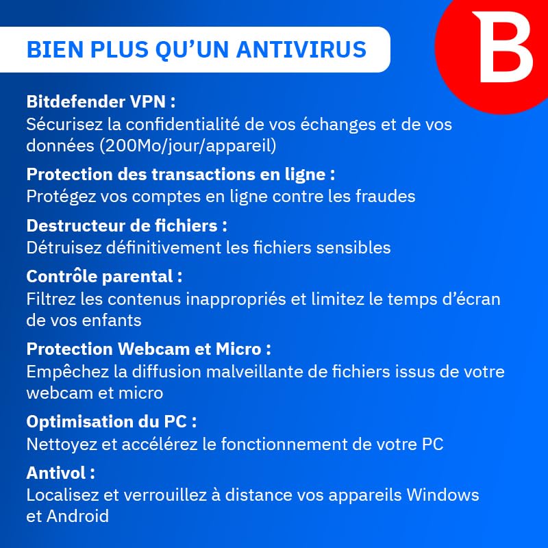 Bitdefender Total Security | 10 dispositivos | 2 años | PC/MAC/Móvil | Código de activación enviado por correo postal : Amazon.es: Software