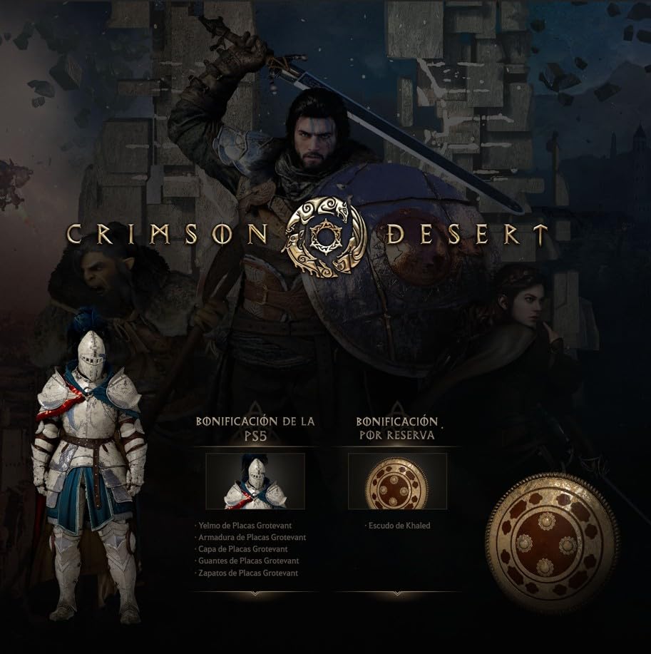 Crimson Desert Day One Edition – PS5 : Amazon.es: Videojuegos