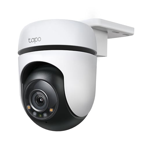 Tapo C51A – Cámara de vigilancia Wi-Fi para Exteriores 360°, visión Nocturna a Todo Color 2k (3 MP), detección Personas con IA Seguimiento Movimiento Inteligente IP65 : Amazon.es: Electrónica