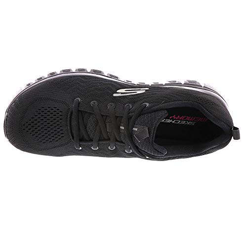 Skechers Graceful Get Connected Regular, Zapatillas Mujer, Black Mesh Trim, 37 EU : Skechers: Amazon.es: Moda