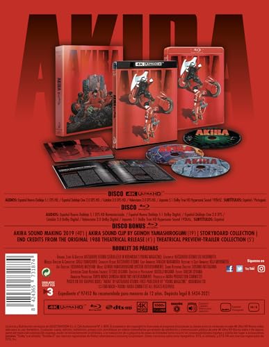 Akira en edición coleccionista 4K + Blu-ray