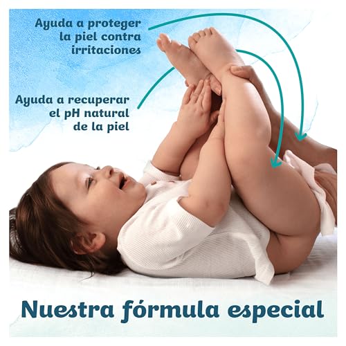 Dodot Toallitas Pure Aqua Para Bebé, 864 Toallitas (18 Packs de 48 Unidades), Ayuda A Restaurar El PH Natural De La Piel, 99% Agua, Sin plástico : Amazon.es: Bebé