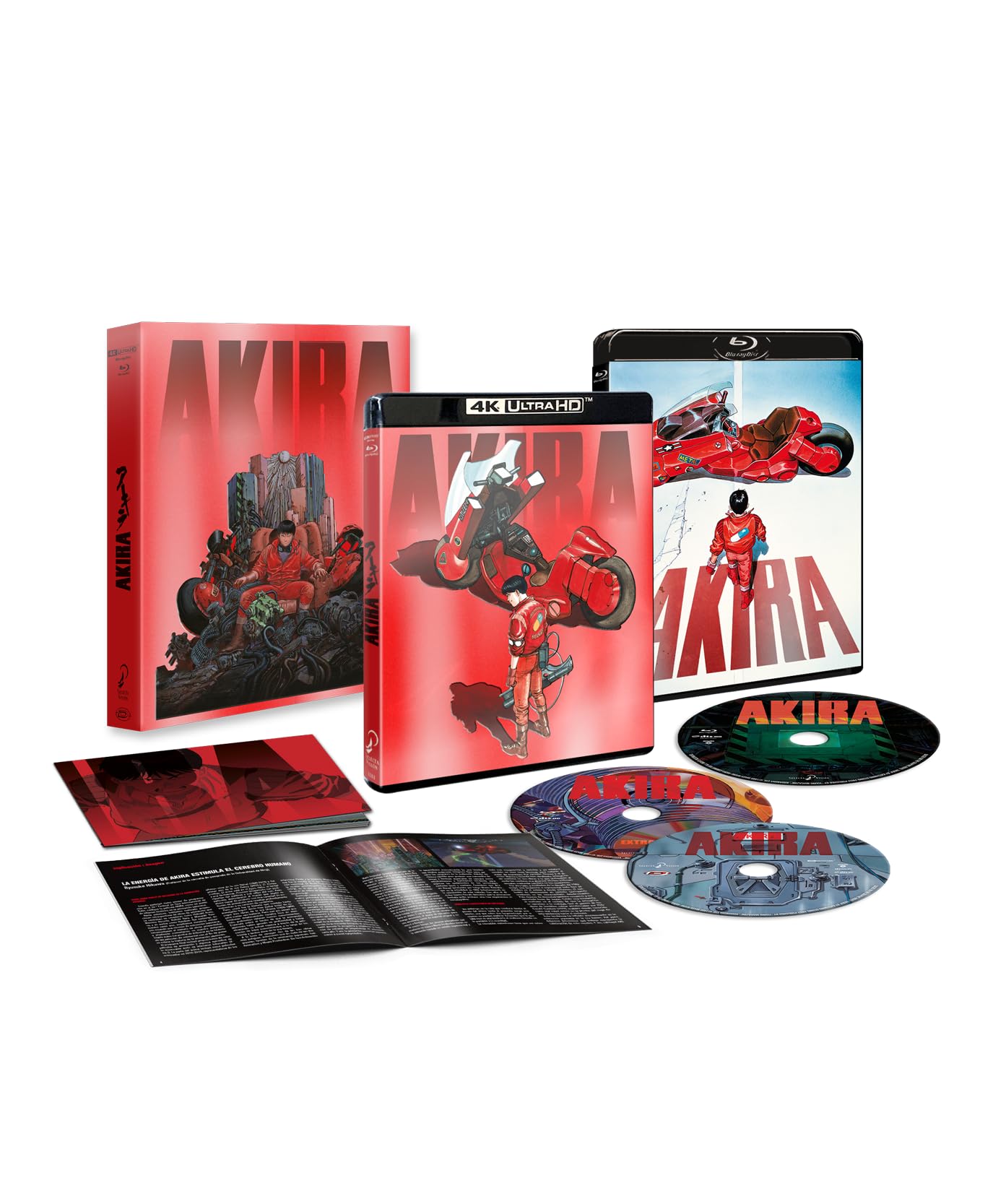 Akira en edición coleccionista 4K + Blu-ray