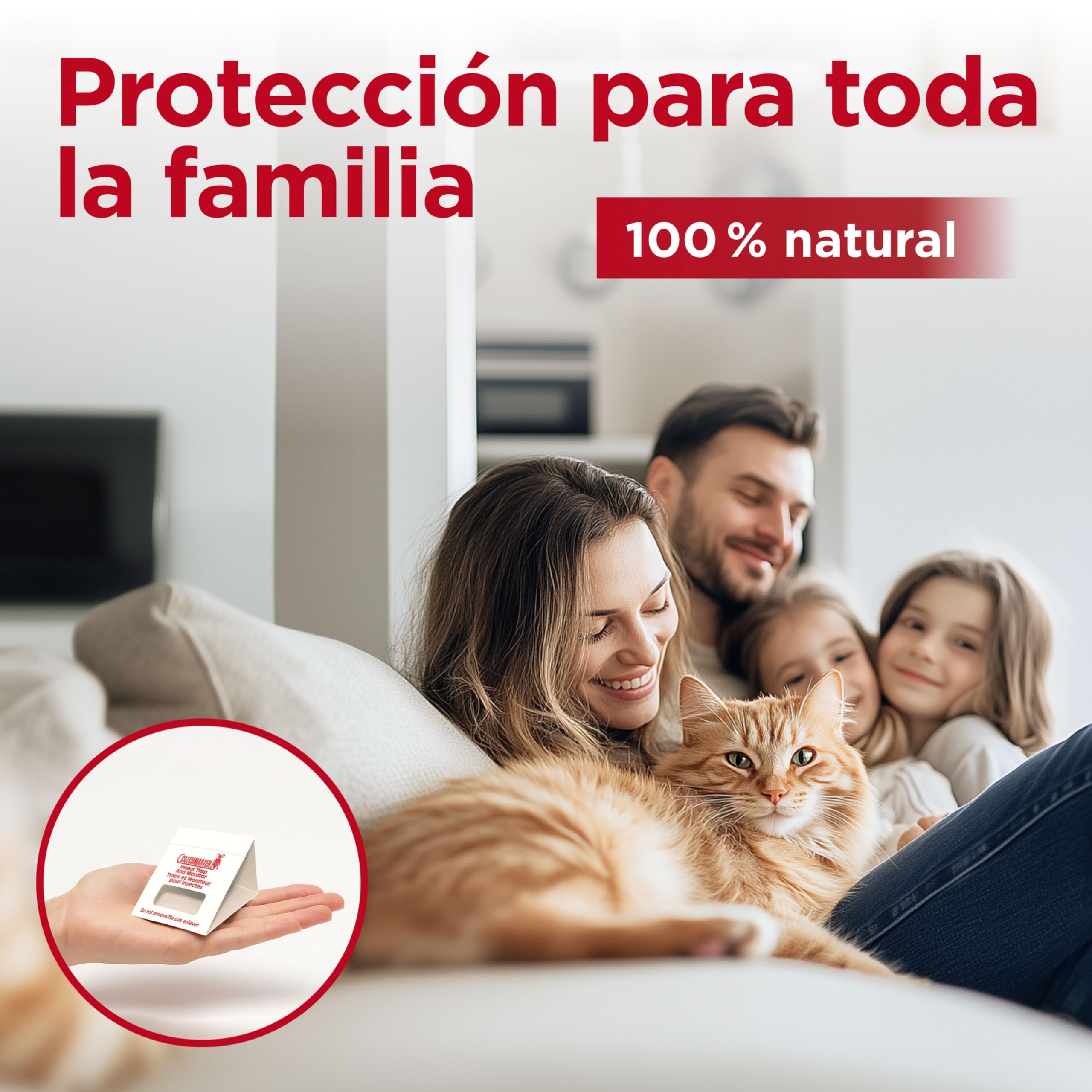 Catchmaster 100i – Trampas para Cucarachas 30 Piezas – Trampas Cucarachas Adhesivas de máxima Calidad – Sin Veneno ni Biocidas – Seguras para Niños y Mascotas – Adhesivo Natural: Amazon.es: Jardín