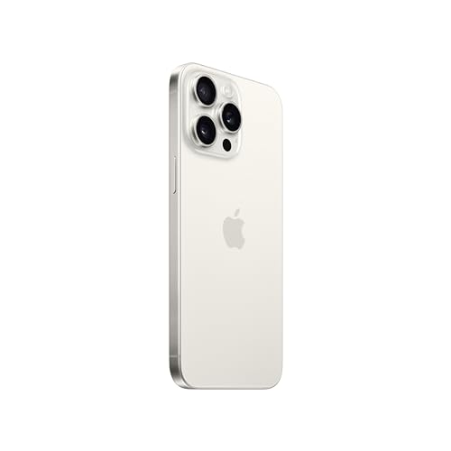 Apple iPhone 15 Pro MAX (256 GB), Titanio Blanco – (Reacondicionado) : Amazon.es: Electrónica