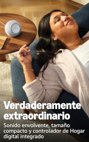 Amazon Echo Dot Max (última generación): altavoz con sonido envolvente y controlador de Hogar digital integrado, Grafito, con Acceso Anticipado a Alexa+ : Amazon.es