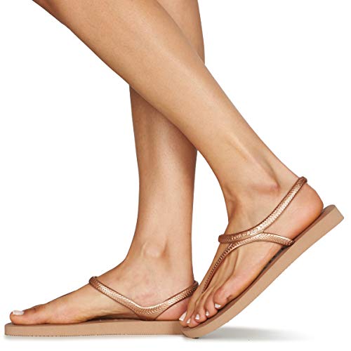 Havaianas Flash Urban Mujer Sandalias Oro Rosa 37/38 EU : Amazon.es: Moda