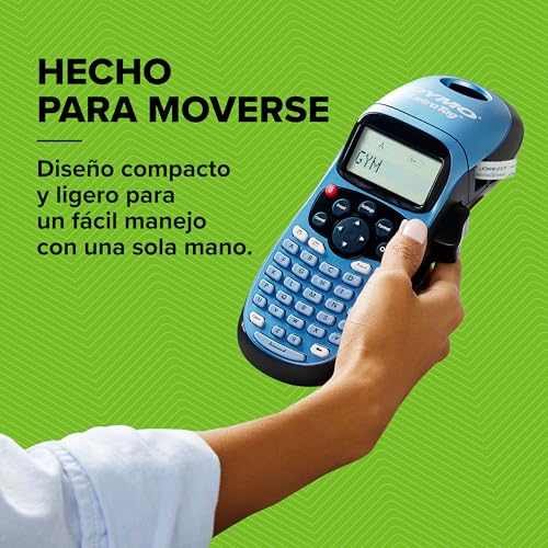 DYMO LetraTag LT-100H etiquetadora | Impresora de etiquetas portátil | Teclado ABC / Pantalla LCD de 13 caracteres | Perfecta para la oficina o para el hogar : Amazon.es: Oficina y papelería