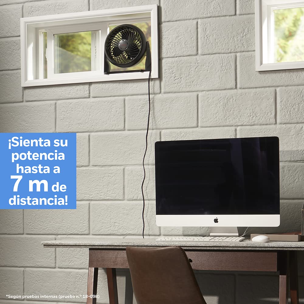 Honeywell TurboForce Ventilador Potente, Refrigeración de Funcionamiento Silencioso, Inclinación Variable de 90°, 3 Ajustes de Velocidad, Anclaje en la Pared, Ventilador de Mesa, HT900E4 : Amazon.es: Informática