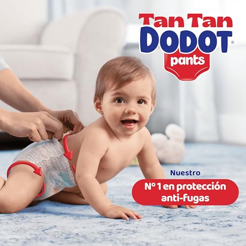 Dodot Pañal-Braguita Activity Pants , Talla 5 (11-17 kg), 76 Pañales + Regalo de 1 Pack de 40 Toallitas, Con Ajuste 360 anti-fugas extra suave : Amazon.es: Bebé