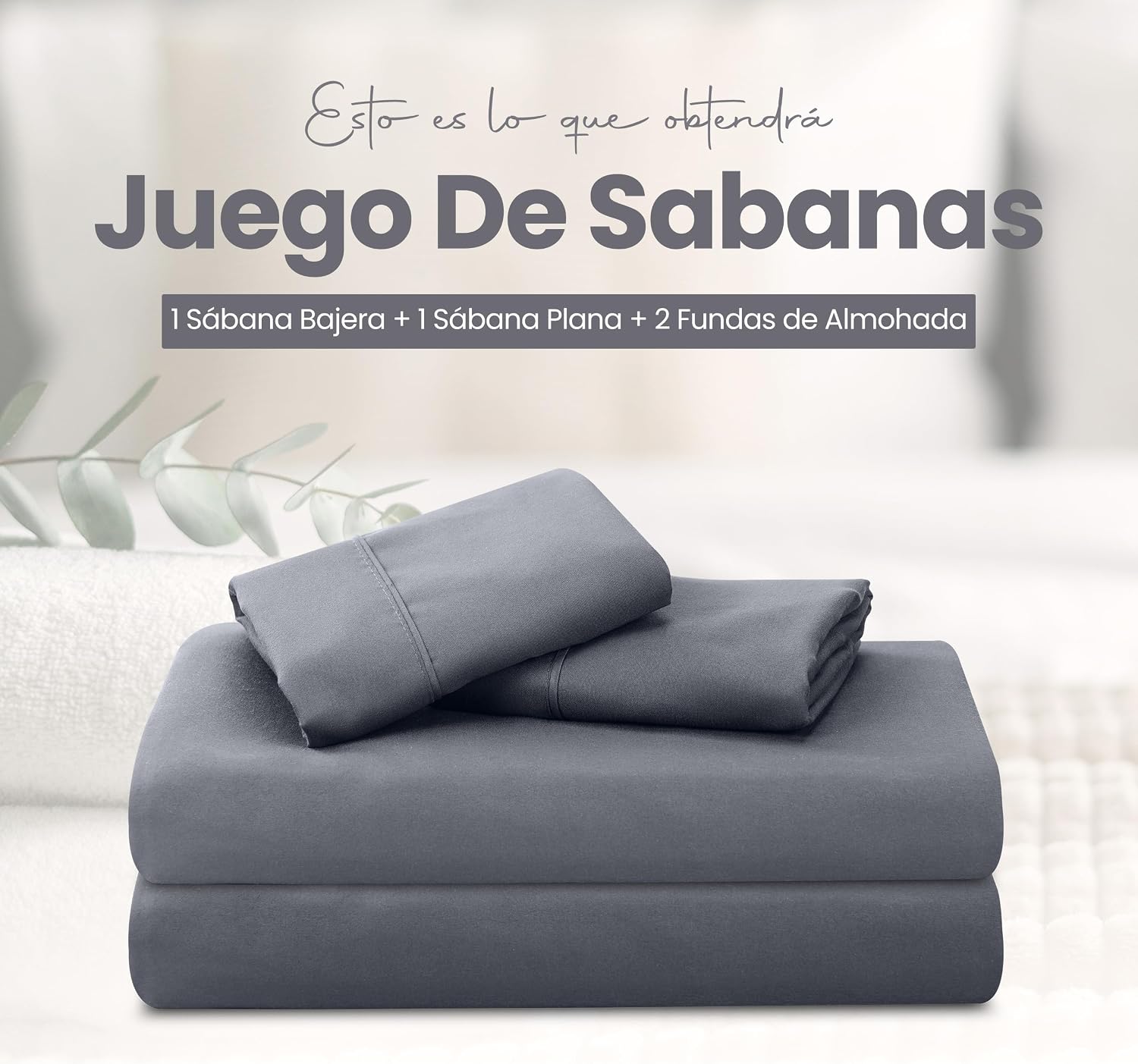Sábana bajera Utopia Bedding con elástico